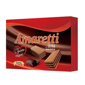 Amaretti Γκοφρέτες Choco Love 68γρ.