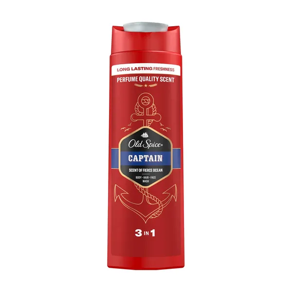 OLD SPICE Αφροντούς 3in1 Captain 400ml
