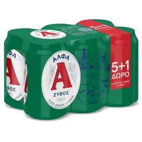 μπίρα 6x330ml
