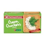 Παπαδοπούλου Cream Crackers Χωρίς Ζάχαρη 165gr