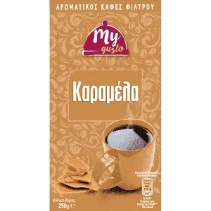 My Gusto Καφές Φίλτρου Καραμέλα 250gr