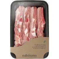 Βιολογικά Spare Ribs Ευβιότοποι ελάχιστο βάρος 1,050 kg