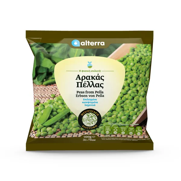 Alterra Αρακάς Πέλλας Κατεψυγμένος 900gr