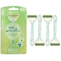 Γυναικεία ξυραφάκια μίας χρήσης Wilkinson Intuition Comfort Sensitive 4 τεμ
