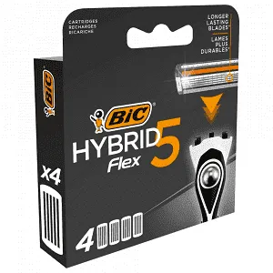BIC HYBRID FLEX 5 Ανταλλακτικά 4 τεμάχια