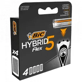 BIC HYBRID FLEX 5 Ανταλλακτικά 4 τεμάχια