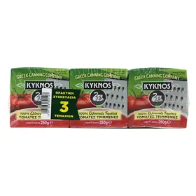 KYKNOS Ντομάτα τριμμένη 3x250g