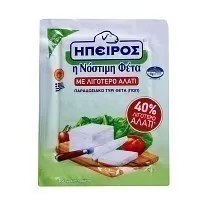 Τυρί Φέτα Π.Ο.Π με λιγότερο αλάτι Ήπειρος 400 g