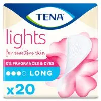 Tena Lights Σερβιετάκια Ακράτειας Long 20τεμ.