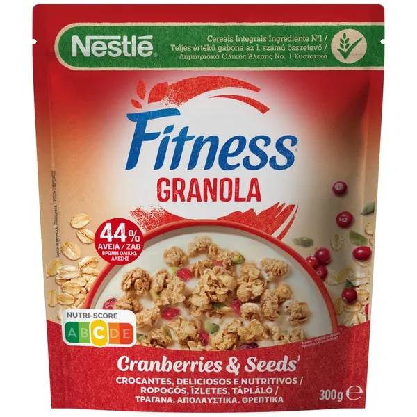 Fitness® Granola Cranberry & Seeds 300g