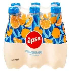 ΕΨΑ Πορτοκαλάδα Χωρίς Ανθρακικό 330ml 5+1 Δώρο