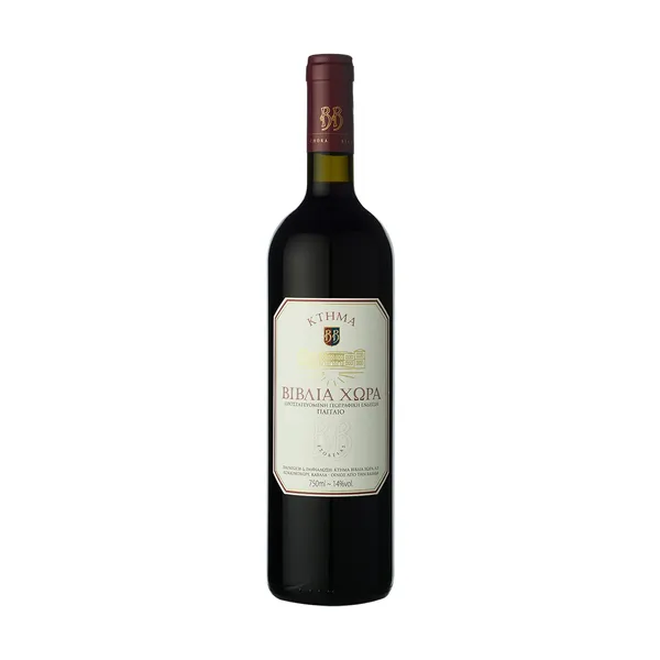 ΚΤΗΜΑ ΒΙΒΛΙΑ ΧΩΡΑ Ερυθρός Οίνος ΠΓΕ 750ml