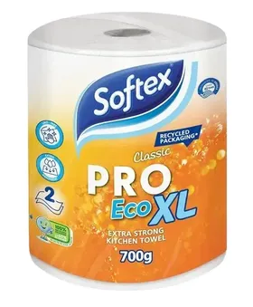 Softex Pro Eco XL ρολό κουζίνας, 2 φύλλα, 0.700kg