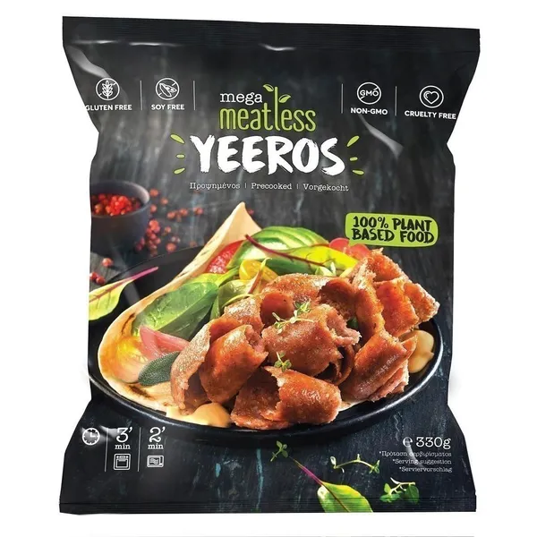 MEGA MEATLESS ΓΥΡΟΣ 330g