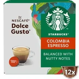 Starbucks® Colombia by Nescafé®  Dolce Gusto® 12 κάψουλες καφέ 66g