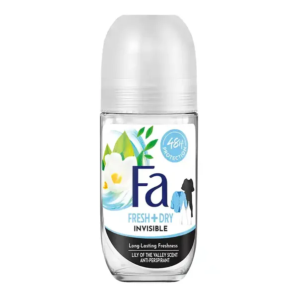 Fa Αποσμητικό Roll-Οn Invisible Fresh 50ml.
