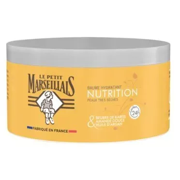 Le Petit Marseillais® Κρέμα Σώματος με Βούτυρο Καριτέ, Γλυκό Αμύγδαλο & Έλαιο Αργκάν 250ml