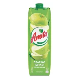 Amita Χυμός Πράσινο Μήλο 1Lt