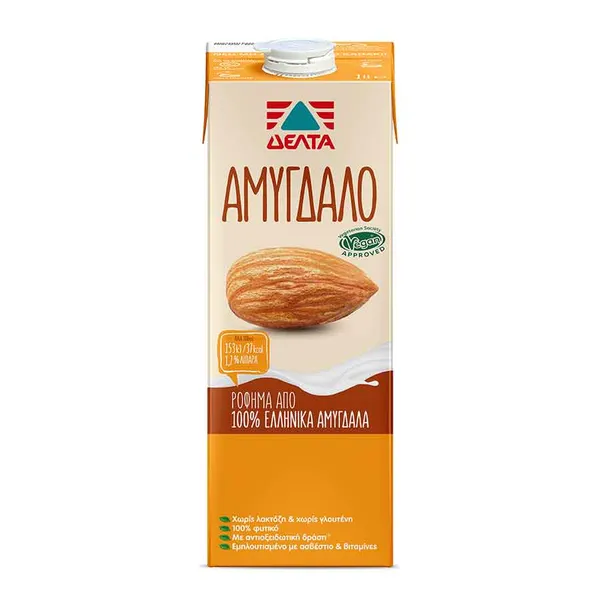 Δέλτα Ρόφημα Αμύγδαλο Χωρίς Γλουτένη 1lt.