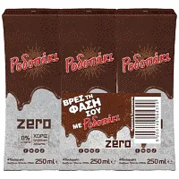 Ροδοπάκι Γάλα Κακάο Zero 0% 3x250ml