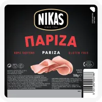 NIKAS Πάριζα σε φέτες Χωρίς γλουτένη 160g