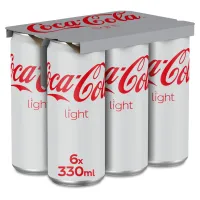 Coca-Cola Light Κουτί 6x330 ml