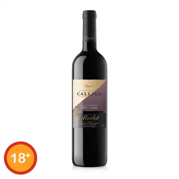 Calliga Κρασί Ερυθρό Merlot Στερεάς Ελλάδας 750ml.
