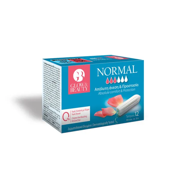 ταμπόν normal ή super 0% χλώριο 12τεμ.
