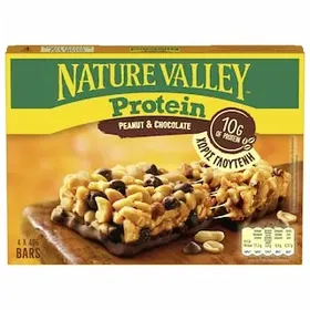 NATURE VALLEY Μπάρες Δημητριακών Protein Φυστίκι Σοκολάτα 4 X 40gr
