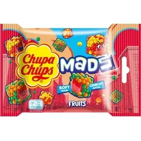Chupa Chups Ζαχαρωτά Mads Fruits 45g