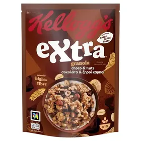 KELLOGG'S Extra Granola με Σοκολάτα & Ξηρούς Καρπούς 450g