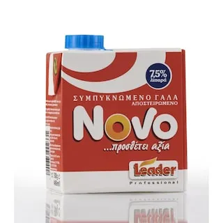 NOVO Γάλα Εβαπορέ 7.5% 500g