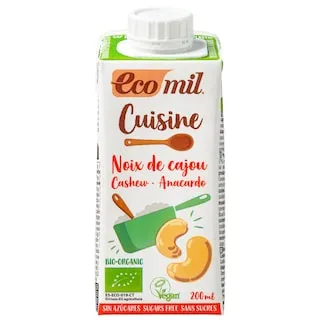 ECOMIL Κρέμα Μαγειρικής Κάσιους Bio 200ml