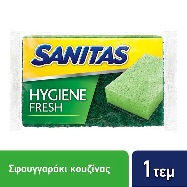 Σφουγγαράκι κουζίνας SANITAS 3τεμ.