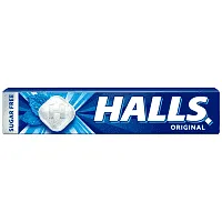 HALLS Καραμέλες Original Χωρίς ζάχαρη 32g