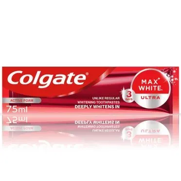 Colgate Max White Ultra Active Foam Οδοντόκρεμα 75ml