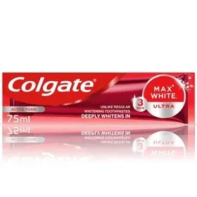 Colgate Max White Ultra Active Foam Οδοντόκρεμα 75ml