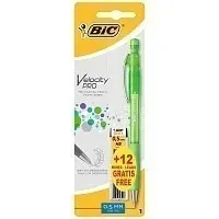 BIC Velocity Pro 0.5mm Μηχανικό Μολύβι Διάφορα Χρώματα & Δώρο BIC HB 12 Μύτες 1 τεμ.