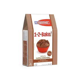 Μίγμα ΓΙΩΤΗΣ 1-2-Bake για muffins σοκολάτας 500γρ.