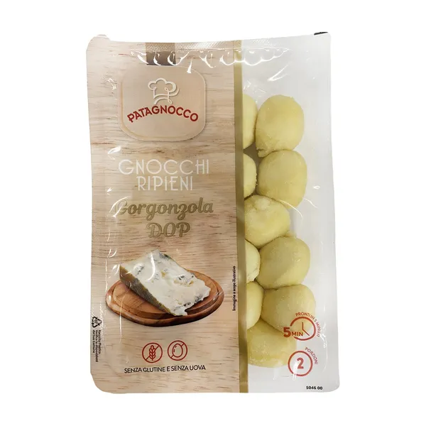Νιόκι Πατάτας PATAGNOCCO με γέμιση Γκοργκοντζόλα DOP Χωρίς γλουτένη 400g