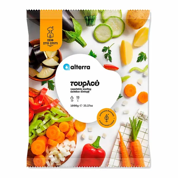 Τουρλού "σεφ στο σπίτι" 1kg + δώρο σπανακόρυζο 1kg