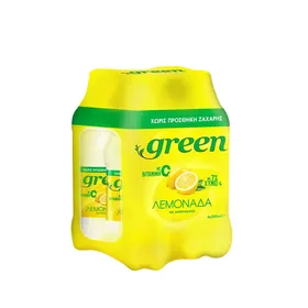 λεμονάδα στέβια με ανθρακικό 4x330ml