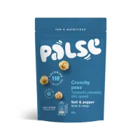 Σνακ από αρακά με αλάτι και πιπέρι, Palse 85gr