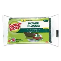 SCOTCH BRITE Σφουγγάρι Classic Πράσινο 3τεμ