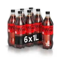 Coca-Cola Zero Κιβώτιο 6x1 Lt
