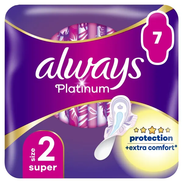 Σερβιέτες Platinum Ultra Super Plus Μεγεθος 2