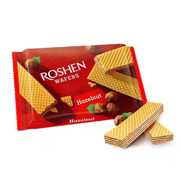 Roshen Wafers Hazelnuts 72γρ.