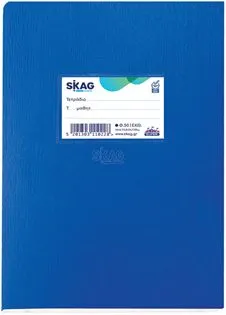SKAG τετράδιο χάρτινο χρωματιστό 17x25cm 50 φύλλων