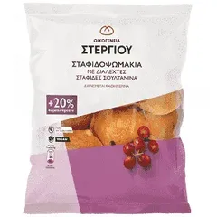 Οικογένεια Στεργίου Σταφιδόψωμο 290gr