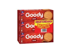 GOODY κανέλα οικογενειακή συσκευασία 3 x 185 g